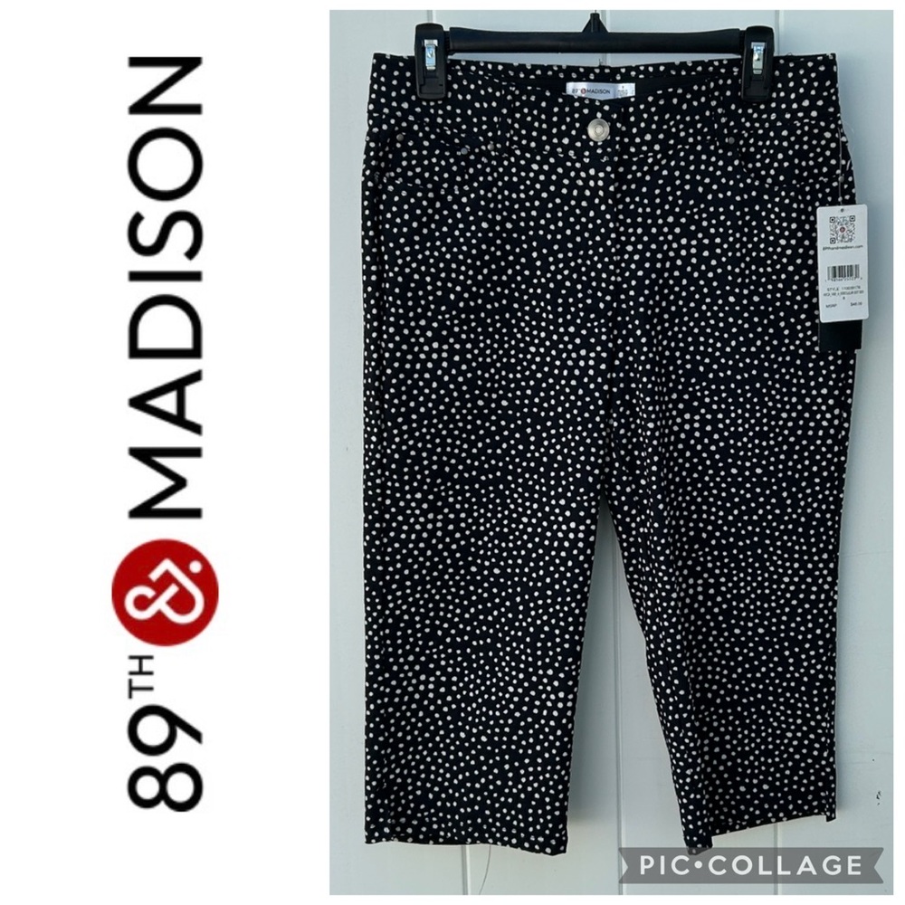 89th & Madison NWT Size 8 Cropped Pants